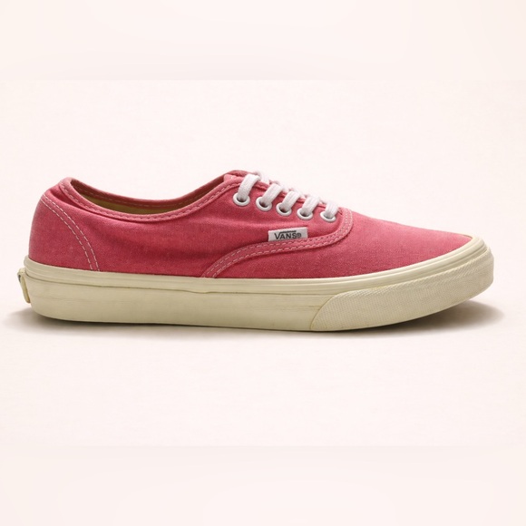 Vans Authentic Salmon Canvas Shoes - Size Women US7 - Picture 2 of 7